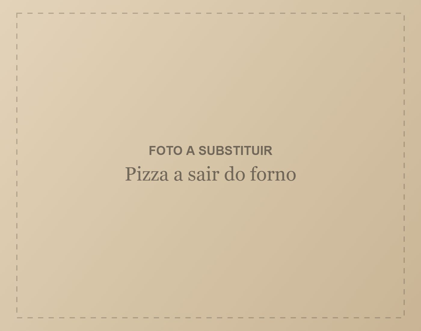 Pizza a sair do forno – VillaPizza, Vila do Conde